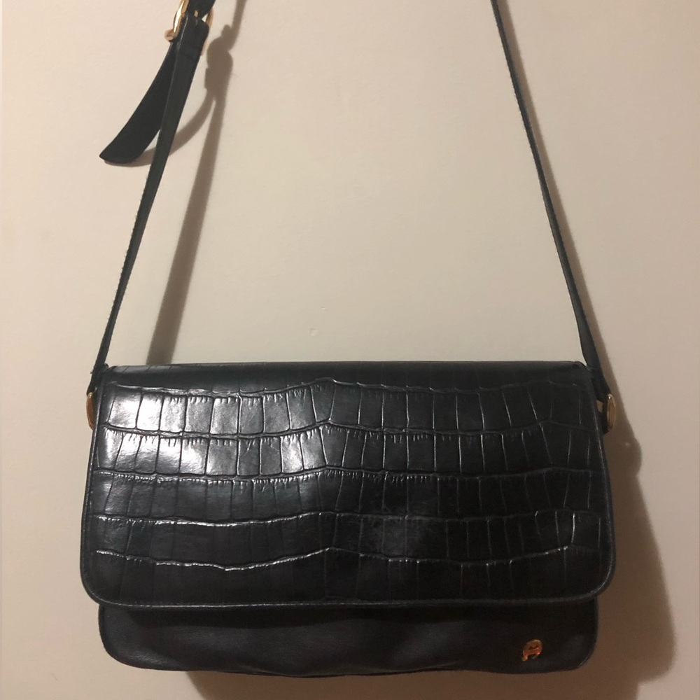 Vintage Etienne Aigner Vintage Leather Crossbody Bag